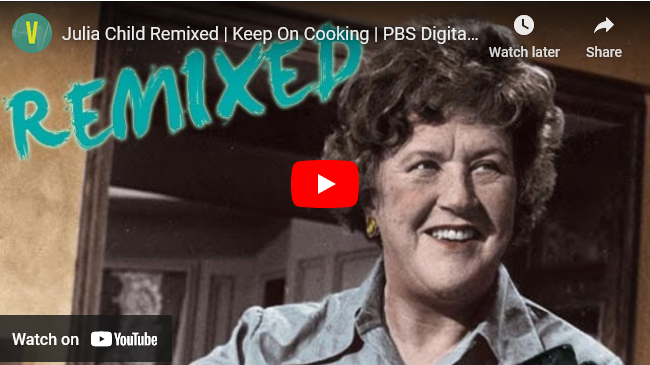 Julia Child would be 100 years old – and now she’s been auto-tuned..