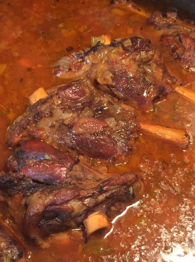 Braised Lamb Shanks la Maison