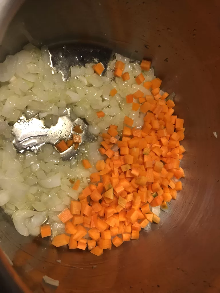 Mirepoix for Sheep's Head Soup