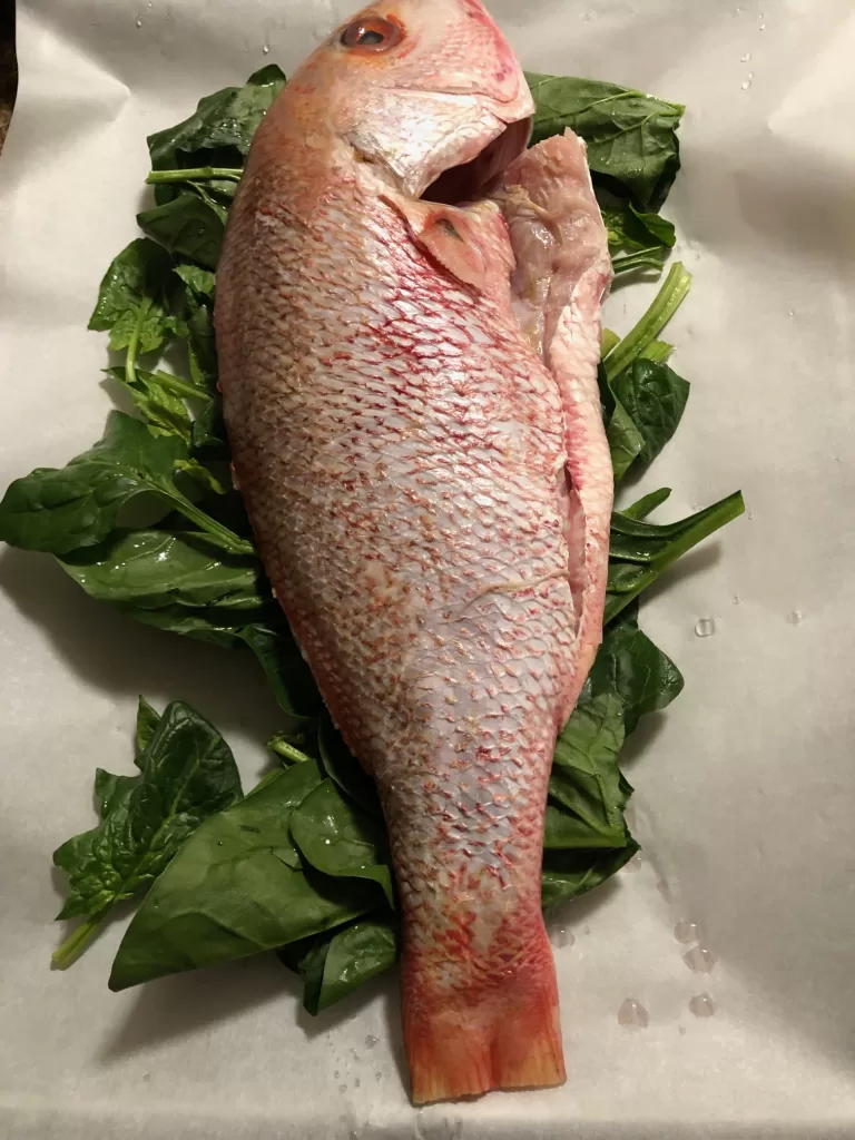 Snapper en Papillote - Fish in Parchment Paper