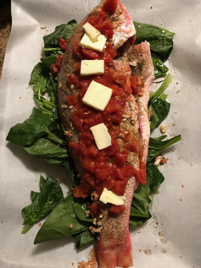 Snapper en Papillote - Fish in Parchment Paper